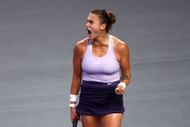Aryna Sabalenka at the 2022 WTA Finals.